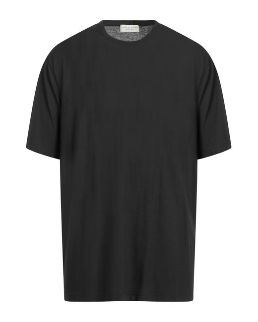 FILIPPO DE LAURENTIIS Black T-shirt for men