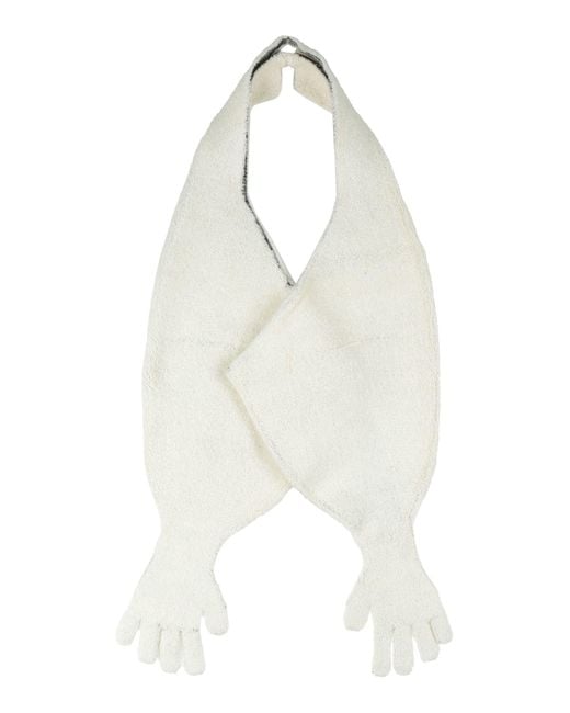 Isa Boulder White Gloves Acrylic, Elastane
