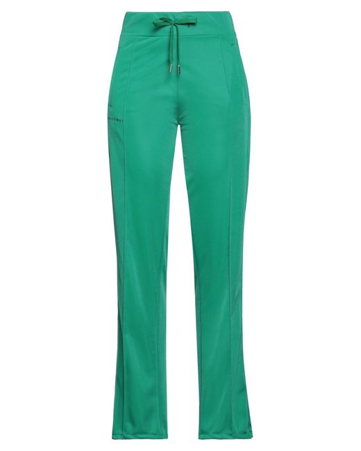 FAMILY FIRST Green Emerald Pants Polyester