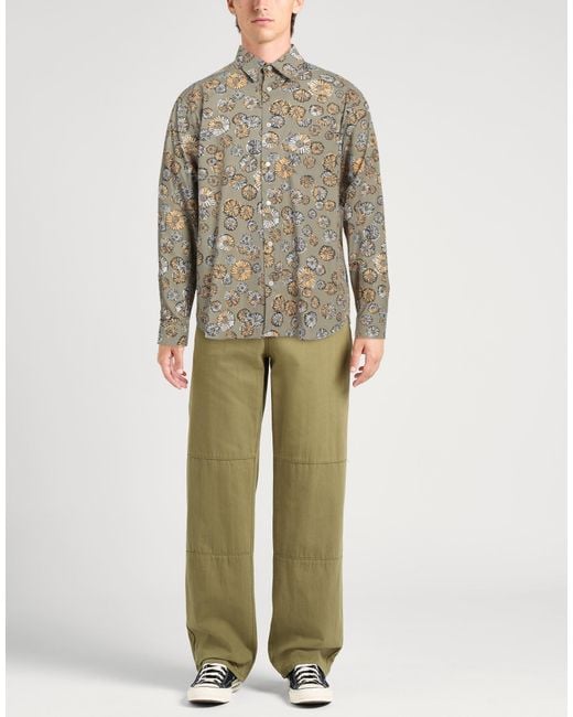 Maison Kitsuné Gray Shirt for men