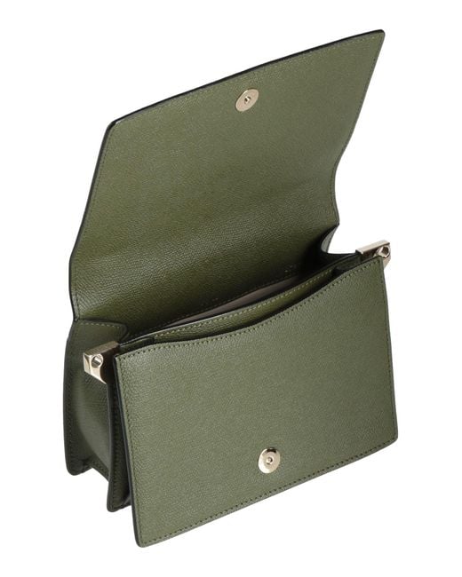 Valextra Green Cross-Body Bag