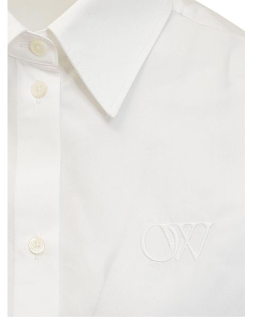 Off-White c/o Virgil Abloh White Hemd