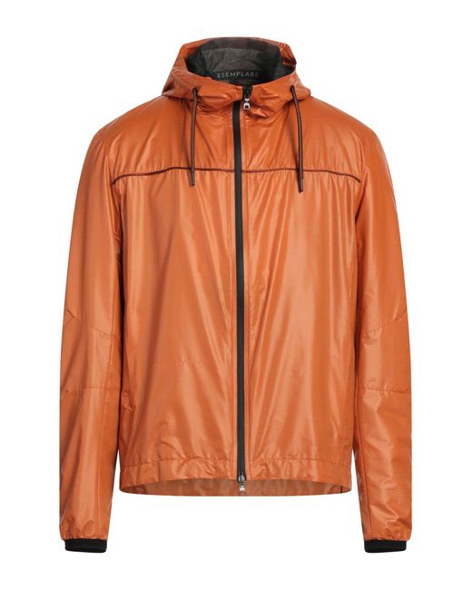 Esemplare Orange Jacket Polyamide for men