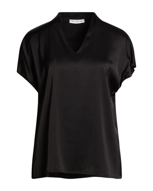 Manila Grace Black Tops