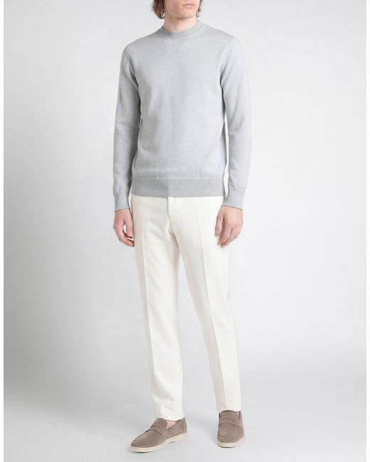 Eleventy Gray Sweater Wool for men