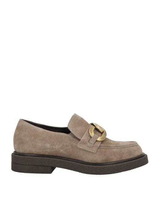 Carmens Gray Mokassin