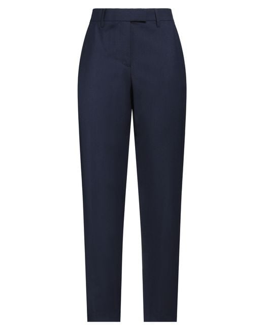 True Royal Blue Pants Virgin Wool, Elastane