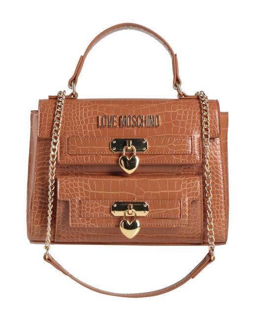 Love Moschino Brown Handbag