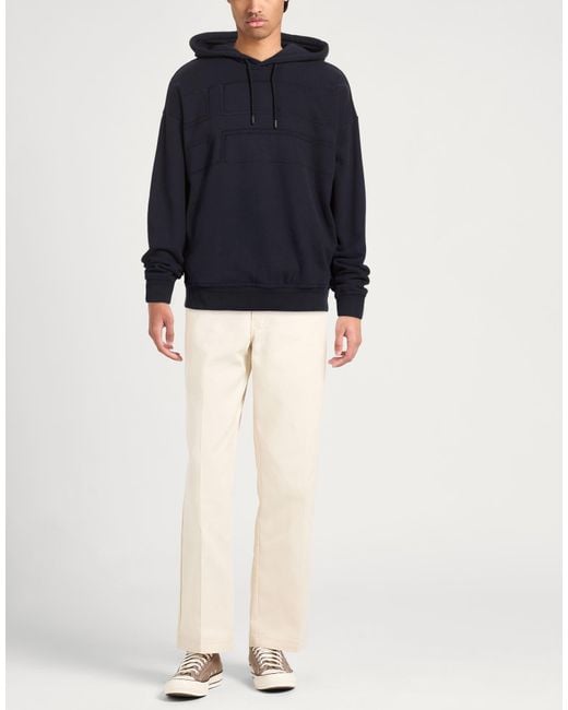 Napapijri Blue Sweatshirt Cotton for men