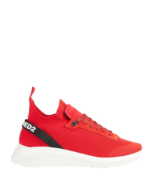 DSquared² Red Sneakers for men