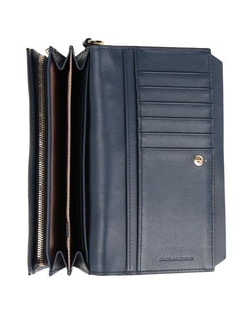 Piquadro Blue Wallet