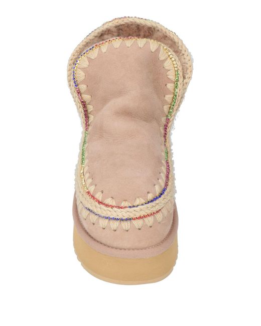 Mou Natural Ankle Boots