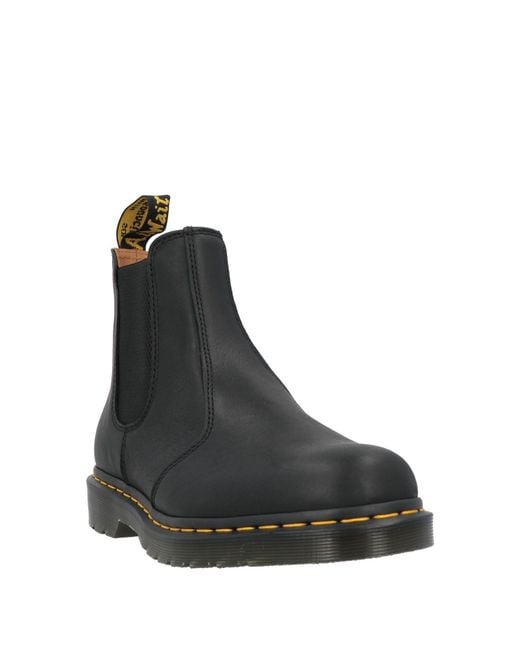 Dr. Martens Black Ankle Boots for men