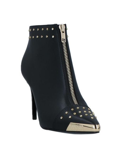 Versace Jeans Couture Black Ankle Boots