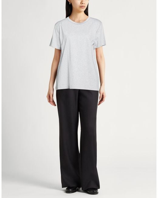 Fabiana Filippi White T-Shirt Cotton, Ecobrass