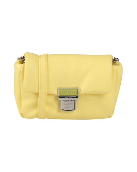 MSGM Yellow Cross-body Bag
