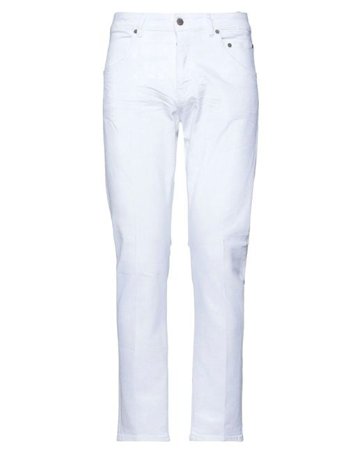 Brian Dales White Jeans for men
