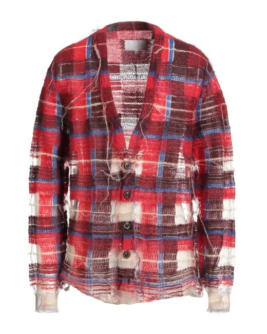Maison Margiela Strickjacke in Red für Herren