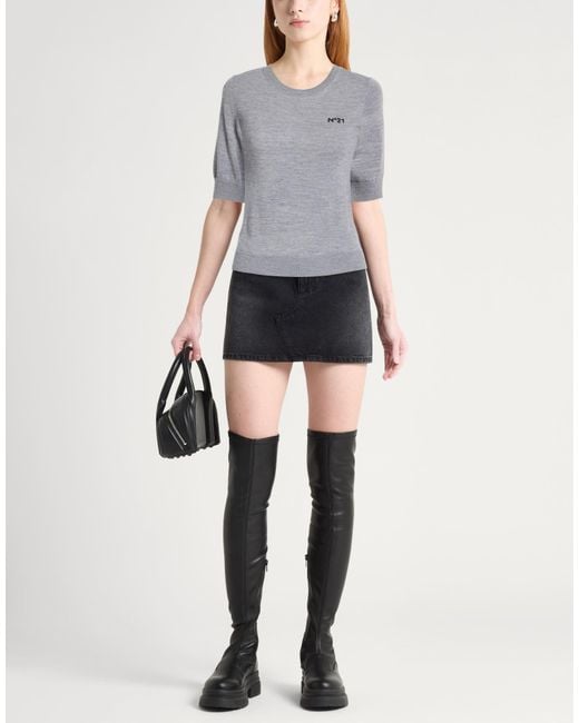 Pullover N°21 de color Gray