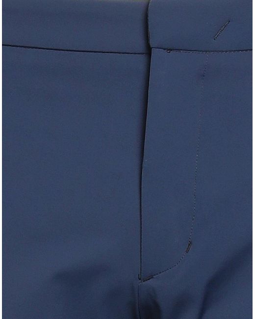 Entre Amis Blue Pants Polyamide, Elastane for men