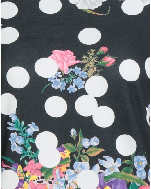 MSGM White T-Shirt Polyester, Elastane