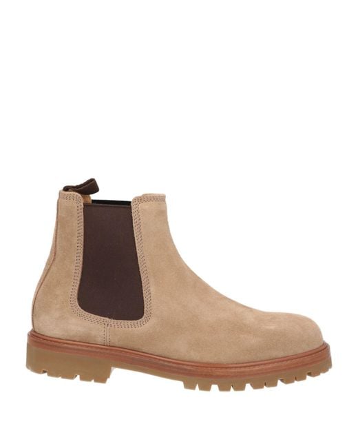 Brunello Cucinelli Brown Ankle Boots for men