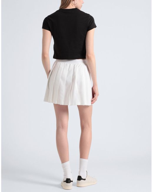 PUMA White Mini Skirt