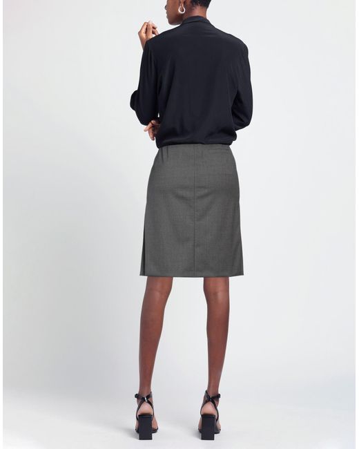 Courreges Gray Midi Skirt