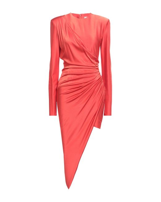 Vestito Midi di Alexandre Vauthier in Red