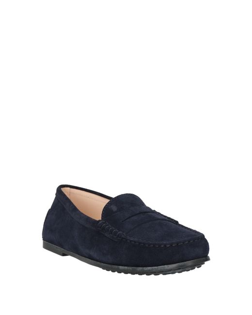 Tod's Blue Loafers