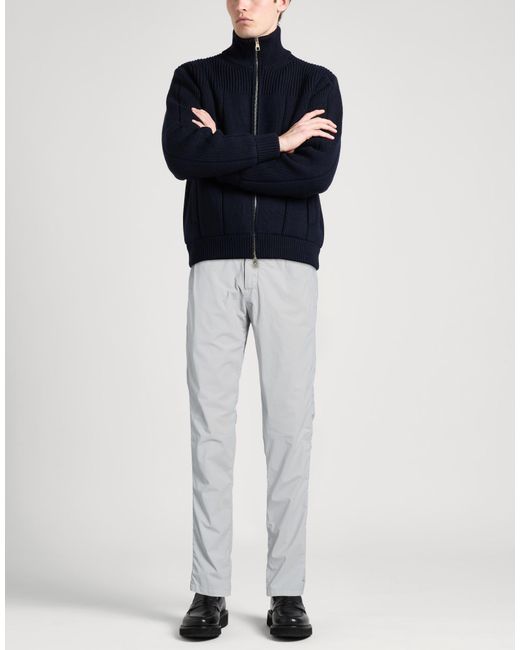 PT Torino Gray Pants Polyacrylic, Elastane for men