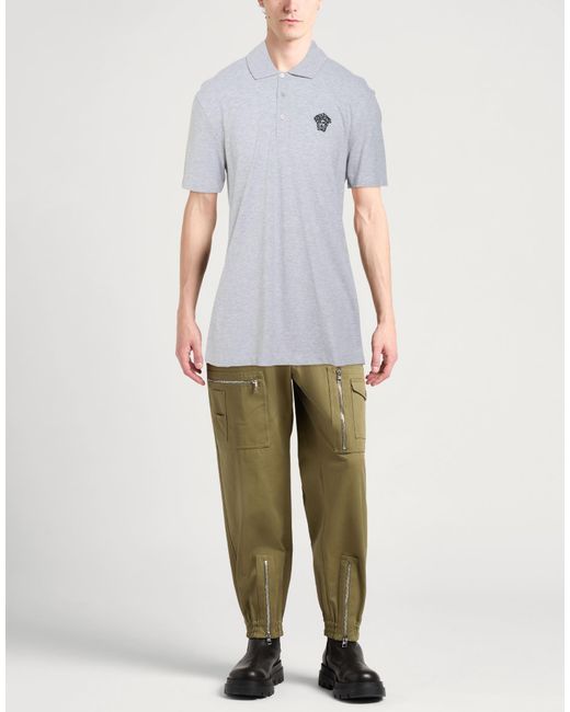 Versace Gray Polo Shirts for men