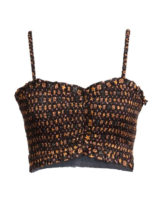 Sandro Brown Top Viscose