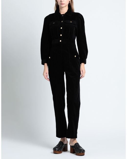 Sandro Black Jumpsuit