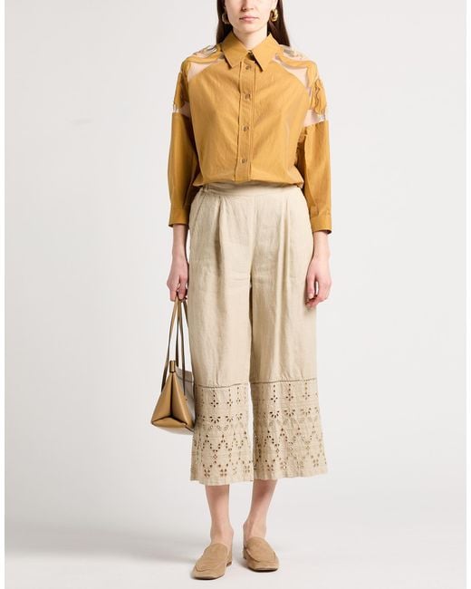 120% Lino Natural Pants Linen