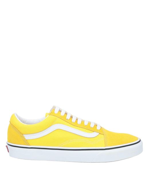 yellow van sneakers