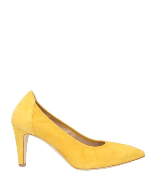 Melluso Metallic Pumps Leather