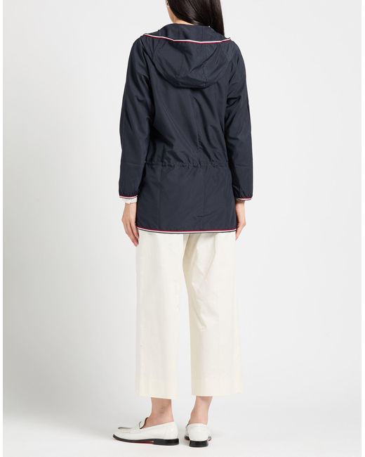 Thom Browne Blue Overcoat & Trench Coat