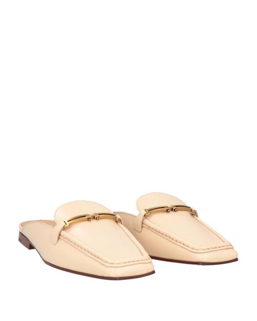 Tod's Natural Blush Mules & Clogs Leather