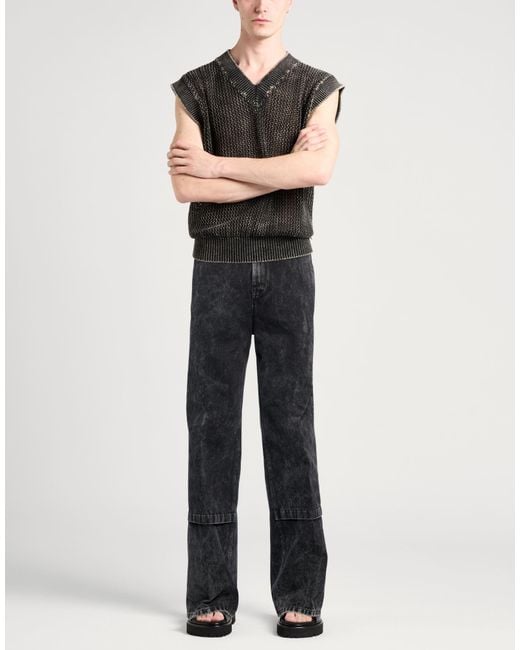 Lanvin Blue Jeans Cotton for men