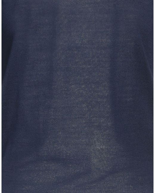Caractere Blue Turtleneck Polyacrylic, Wool