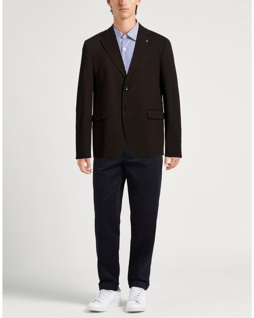 Officina 36 Black Blazers for men