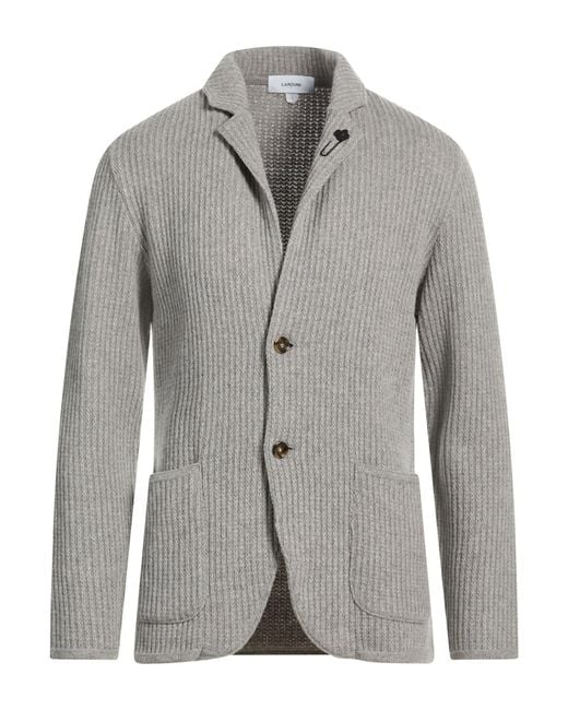 Lardini Gray Blazer Cashmere for men