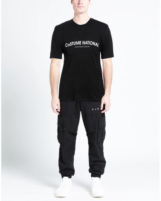 CoSTUME NATIONAL Black T-shirt for men