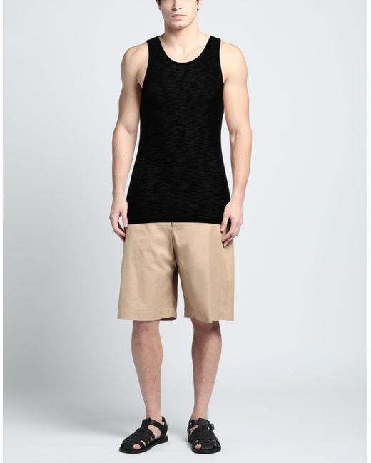 Amiri Black Tank Top for men