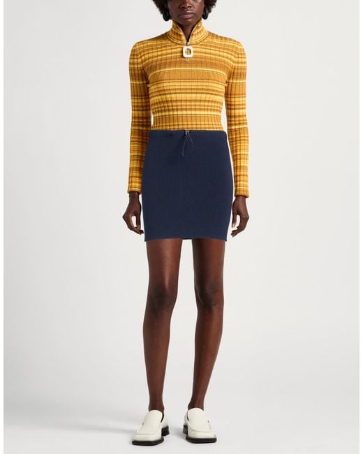ViCOLO Blue Mini Skirts