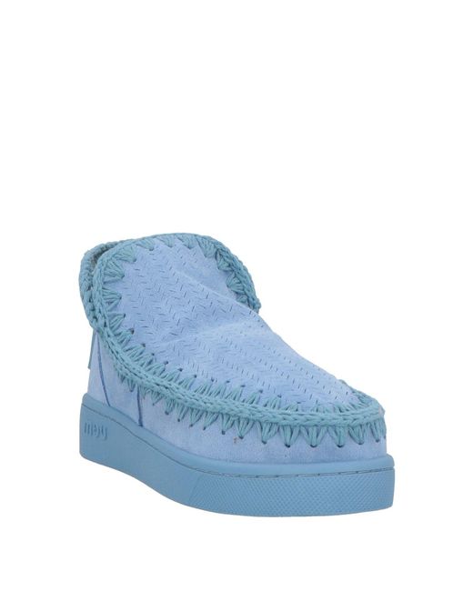 Mou Blue Ankle Boots