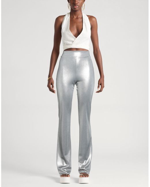 La Petite Robe Di Chiara Boni Gray Leggings