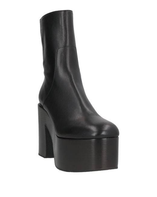 Dries Van Noten Black Ankle Boots