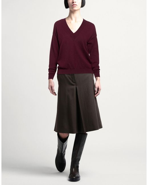 Pullover Alpha Studio de color Purple